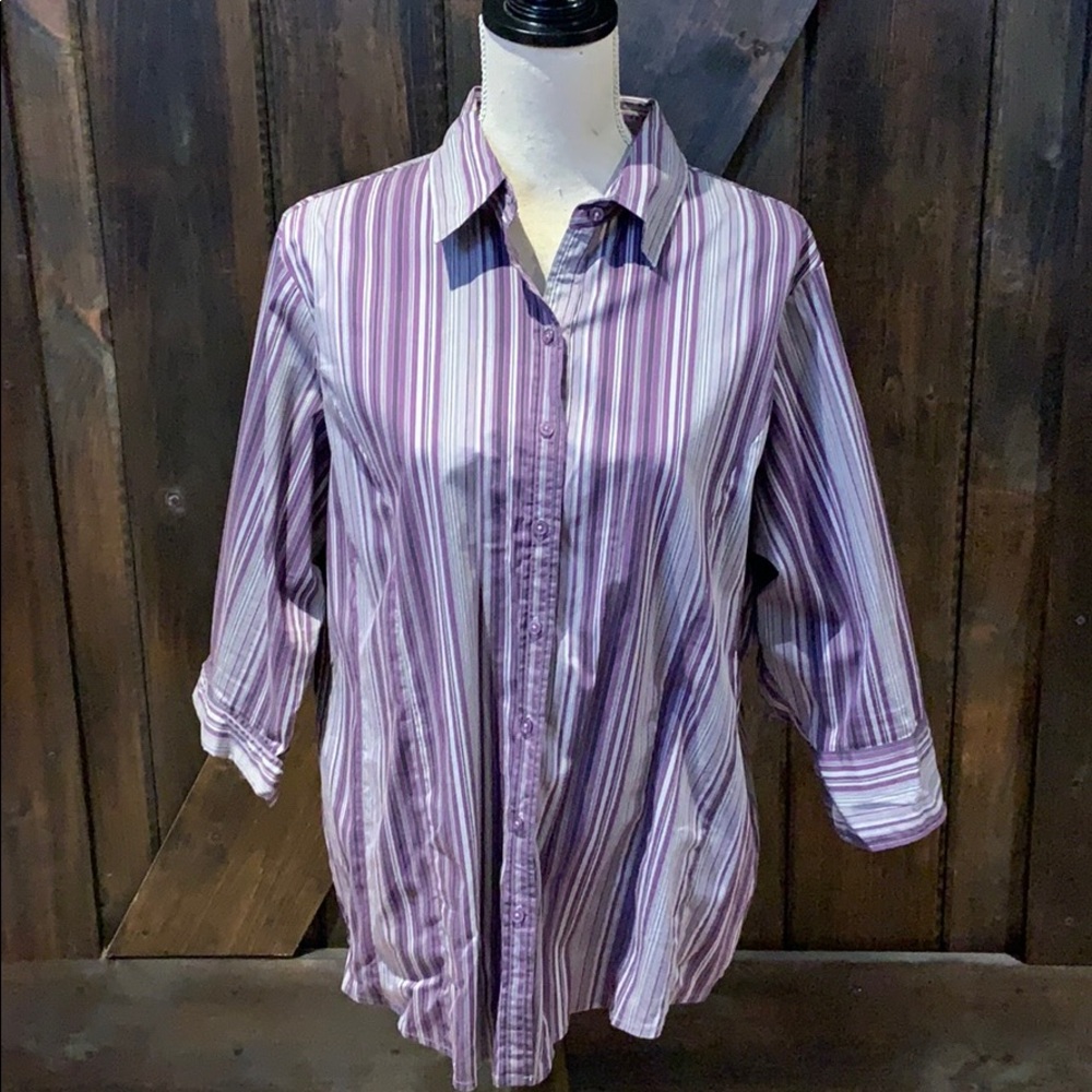 George button down top